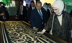 Emine Erdoğan, Özbekistan'da İmam Buhari Türbesi'ni ziyaret etti