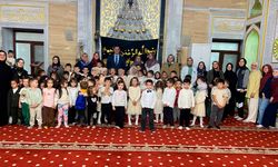 Espiye'de minik öğrencilerin "Bed-i Besmele" heyecanı