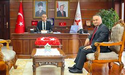 Giresun Valisi Koç İl Müftüsü Okuş'a başarılar diledi