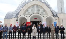 Hatay'da depremlerin ardından 136'ncı cami ibadete açıldı