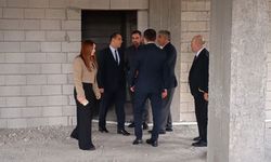 Iğdır Valisi Taşolar, müftülük inşaatını inceledi