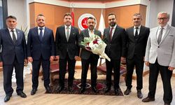 Din Görevlilerinden İl Müftüsü Ayvaz'a ziyaret