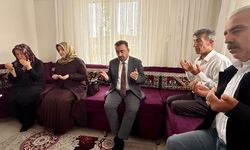 Müftü Ayvaz'dan Hafız Nurcan Dulkar’ın ailesine taziye ziyareti