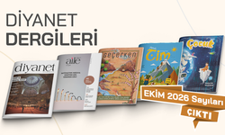 Diyanet Aylık dergileri Ekim 2026 sayısı çıktı