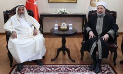 Başkan Arpaguş, Katar Vakıflar ve İslam İşleri Bakanı Ghanim ile görüştü