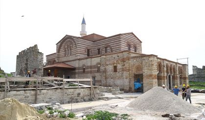 Fatih'in yadigarı Enez Camii (Ayasofya), 56 yıl sonra yeniden ibadete açılacak