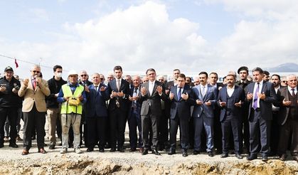 Erbaa OSB Camii'nin temeli atıldı