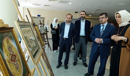 Trabzon'da 'Klasik İslam Sanatları Sergisi' açıldı
