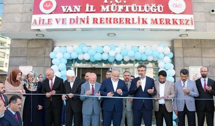 Van'da 'Aile ve Dini Rehberlik Merkezi' açıldı