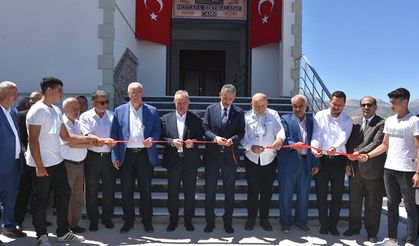 Karaman Mustafa Küçükaladağ Camii dualarla açıldı