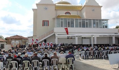 Boztepe Yeni Mahalle Camii dualarla açıldı