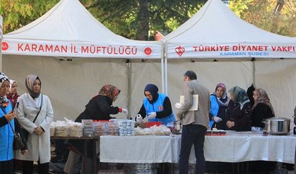 Karaman'da "Hayır Çarşısı" açıldı