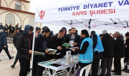 Kars'ta Diyanet Yayınları Tanıtım Standı açıldı