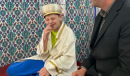 Pazar'da engelli çocuklar camide buluştu