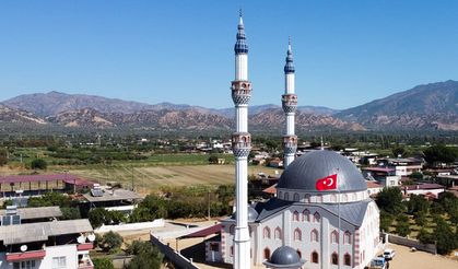 Hacıbeyli Camii dualarla açıldı