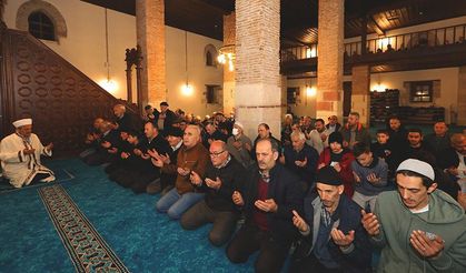 Ordu'da restore edilen 600 yıllık cami ibadete açıldı