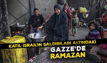 Katil İsrail'in saldırıları altındaki Gazze'de ramazan