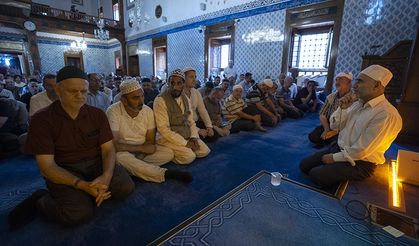 Hacı Bayram Veli Camii'nde 15 Temmuz şehitleri için mevlid okutuldu