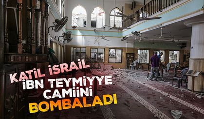 Katil İsrail İbn Teymiyye Camiini Bombaladı