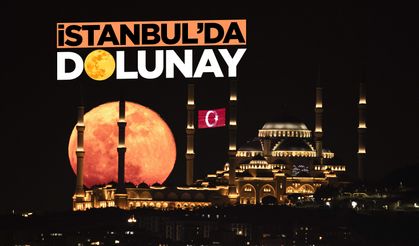 İstanbul'da dolunay