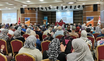 Kıbrıs'ta hacı adayları bilgilendirildi