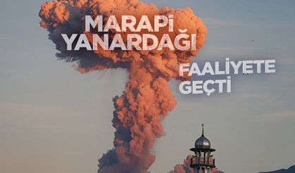 Endonezya'daki Marapi Yanardağı yeniden faaliyete geçti