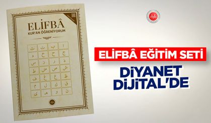 Diyanet’ten QR Kod Destekli Elif-Bâ Eğitim Seti