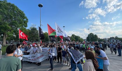 Konya'da "Küresel vicdan yürüyüşü" düzenlendi