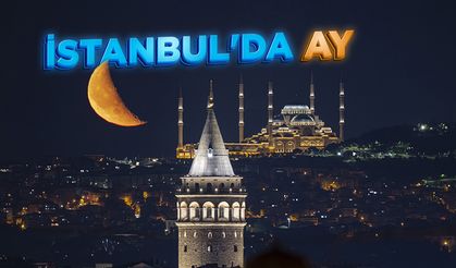 İstanbul'da ay camileri süsledi