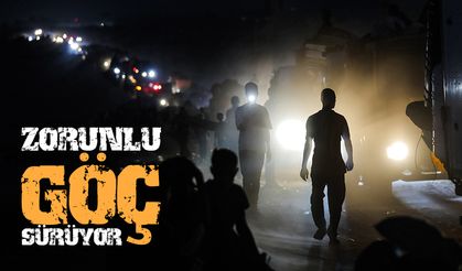 Zorunlu göç süryor