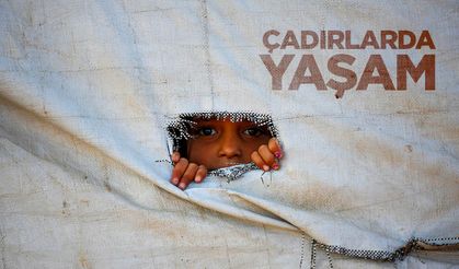 Katil İsrail, Filistinlileri kendi topraklarında çadırlarda yaşamaya mahkum etti