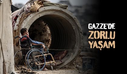 İşgalcilerin saldırıları altındaki Gazze'de zorlu yaşam