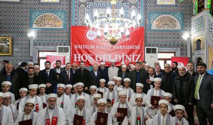 Tuzla'da "Hafızlık İcazet Merasimi" gerçekleşti