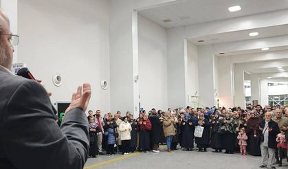 Çorum'da 255 umreci dualarla yola çıktı