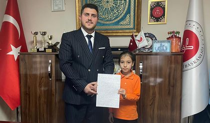 Hz. Peygamber'e yazdığı mektupla birinci oldu