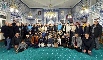 Seyitgazi'de aileler camide buluştu