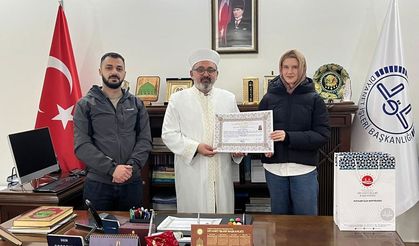 Çek Cumhuriyeti vatandaşı Erika Avcılar'da Müslüman oldu