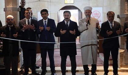 Hatay'daki tarihi Yenişehir Camii ibadete tekrar açıldı