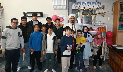 Karakavak Yeni Camii'nde "Cami Market" uygulaması ilgi gördü