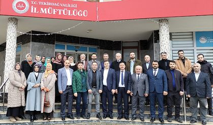Tekirdağ Müftüsü Soykök veda etti