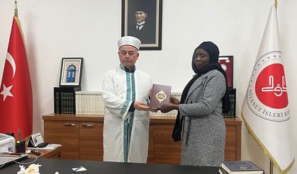 Afrika uyruklu Kalunga, Müslüman oldu