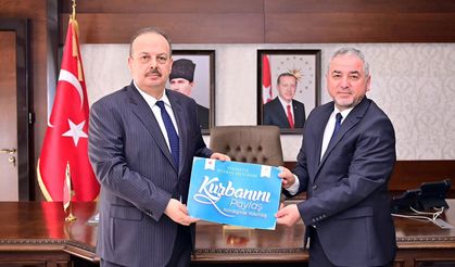 Aydın Valisi Canbolat, kurbanını TDV’ye verdi