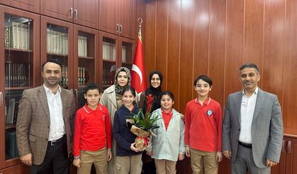 Çocuklar müftülükte ağırlandı