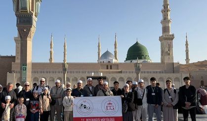 Beylikdüzü’nden gençler mübarek toprakları ziyaret etti