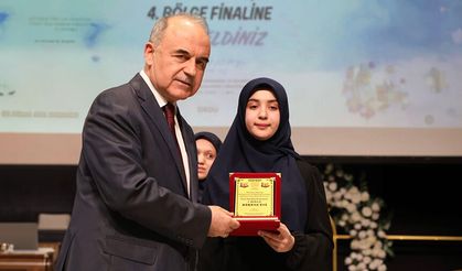 Ladikli hafız bölge birincisi oldu