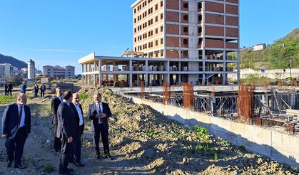 Giresun İl Müftülüğü Dini İlimler Külliyesi yükseliyor