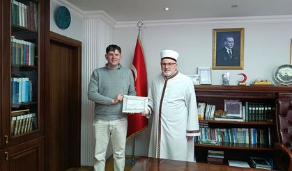 Avustralyalı Matthew İstanbul'da müslüman oldu