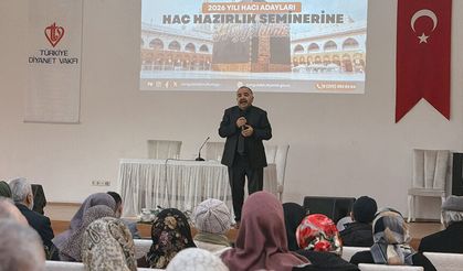 Zonguldak'ta hac eğitim seminerleri tamamlandı