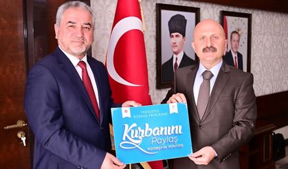 Aydın Valisi Varol, kurban vekaletini TDV’ye verdi