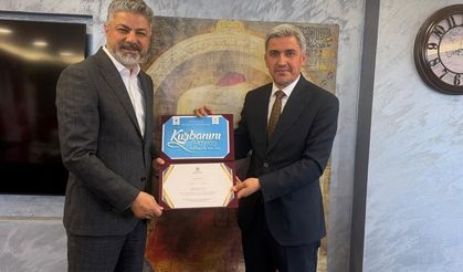 Vakıflar Bölge Müdürü Güner’den TDV’ye kurban bağışı